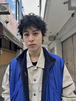 ニュアンスパーマ/メンズ/メンズパーマ/フェザーパーマ
