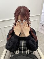 【ヘアメ】ふわふわお姉さんハーフアップ＊新井