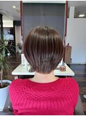 襟足ピタッとショートカット
