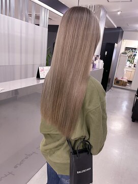 キング 枚方店(K!ng) 縮毛矯正髪質改善ハイライトレイヤーカット枚方美容室エクステ