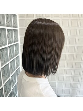 ボアップ 難波店(boappu) #艶髪#ぷっつりボブ