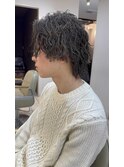 横浜★ツイストスパイラルパーマウルフカット