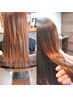 カット+髪質改善縮毛矯正☆ホームケア付き￥18000