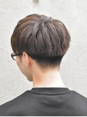 メンズ刈り上げマッシュショート