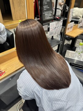 レックスヘアーインターナショナル(ReX HAIR INTERNATIONAL) 【山嵜 栞】プレミアム髪質改善ストレート