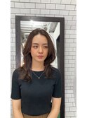 レイヤーカットが可愛い