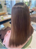 髪質改善ストレート