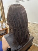 40代大人ミディアムレイヤースタイル【カミケン黒岩店】