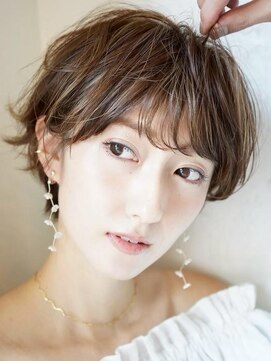 ロミー 本厚木(ROMMY.) 20代~50代◎マッシュショート細めハイライトレイヤーカット