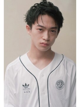 レジュアル(RESSUAL) 爽やか　スパイキーショート　アップバング　黒髪