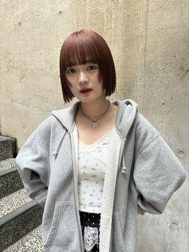 メゾンアクア 表参道(Maison ACQUA) ◎ミニボブ縮毛矯正髪質改善ストレート顔まわりレイヤーカット