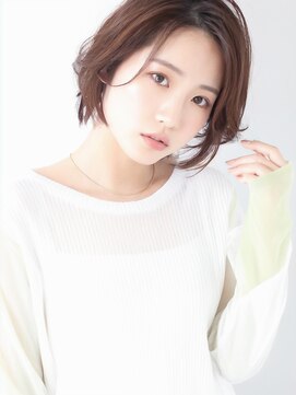 アース 市川店(HAIR & MAKE EARTH) 20代30代秋カラー◎艶感◎マロンブラウンショート