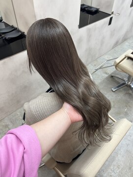 ワンラヴェストヘアオルシェット 長野駅(One Lovest Hair olchette) ミルクティー
