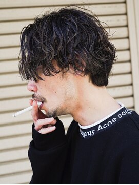 クオル 円山(QOL) 大人メンズの波巻きパーマ