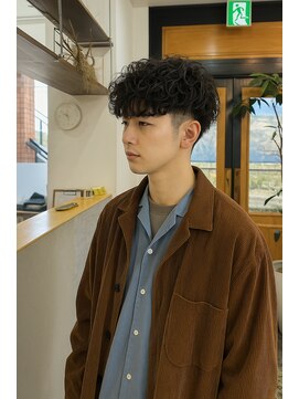 コポル(Copol) 刈り上げマッシュ×シャドウパーマ