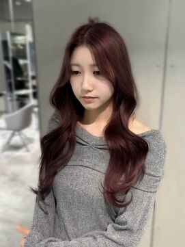 ジーナリア(Xena ria) 【RYOUICHI】春秋に映える◎ピンクレッド