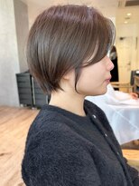 セイドット リー(Say. Ree)&nbsp;say.ショートボブひし形ショートダークレッドデザインカラー