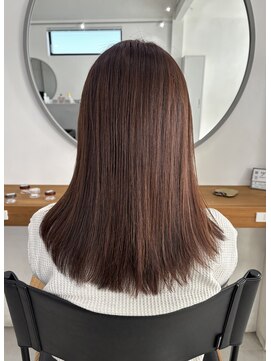 マイロ(mairo) ミディアムレイヤー×ツヤブラウン