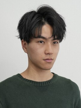 ログ(LOG) ナチュラルセンターパート ニュアンスパーマ 高松