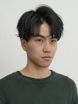 ログ(LOG) ナチュラルセンターパート ニュアンスパーマ 高松