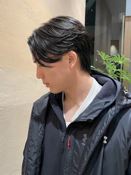 ヒアカアヴェダ 東京ガーデンテラス店(Heaka AVEDA) ツーブロック・コテ巻きパーマ