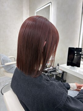 サンドレオ 新宿店(sand Leo) ピンクブラウン×ストンボブa