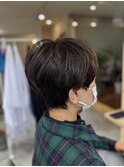 バッサリイメチェン☆マッシュショート