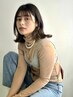 【メンテナンスメニュー☆】小顔前髪カット+透明感カラー