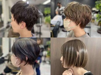 美髪・髪質改善クリニック arose 沖縄店【アローズ】【10月1日オープン（予定）】の写真/《似合わせ×小顔効果》印象が変わる顔周りは洗練された技術とセンスで大人女性の魅力を引き出すスタイルに