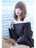 【DISHEL】大人小顔スタイルミックスカール ブルーバイオレット