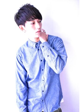 ノーラン(NoLan) 重めなバングなメンズスタイル