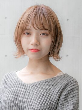 ルティア 池袋(Lutia) 切りっぱなし×オレンジベージュ