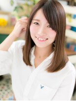 カバーヘア ブリス 上尾西口店(COVER HAIR bliss) ★カーキベージュ艶カラーナチュラルストレート10代20代30代★7