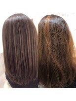 トゥーリ 藤崎店(tuuli)&nbsp;艶髪ハイライト