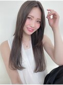 ツヤ髪×ストレート