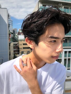 ローウェ 渋谷(Louwe) 抜け感☆かきあげセンターパート[渋谷/渋谷駅]