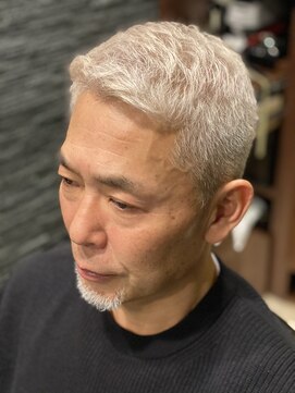 ヒロギンザ 田町店(HIRO GINZA) イケオジショートスタイル