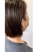 切りっぱなしボブ