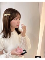 フィル 横浜(fil)&nbsp;パールベージュ_グレージュカラーココアベージュボブウルフ