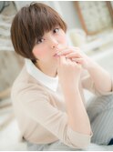シアーグレージュ前下がりラウンドマッシュc5上尾20代30代40代