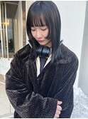 姫カットミディアム