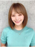 石塚／大人かわいい小顔ナチュラルレイヤーボブ10代20代30代新宿