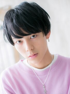 モッズヘア メン 南越谷南口店(mod's hair men) 重めバングで目力UP！くせ毛風マッシュパーマT南越谷