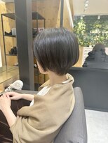 ルディー バイ ヘアーポケット(rudii by HAIR POCKET)&nbsp;丸みショート×アッシュグレージュ