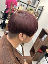 トルペヘアデザイン(Tolpe hair design) メンズカラー  ピンクブラウン