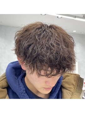 ルースト 西院店(ROOST) 波巻きパーマ/ブラウンカラー/マッシュ/ツーブロック