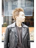 スパイキーショート×ハイトーンカラー