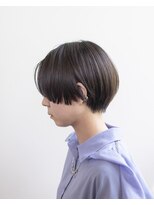 ルプラ ガーデン(le-pla garden)&nbsp;ハンサムショート#黒髪#耳掛けショート#くびれショート#ボブ