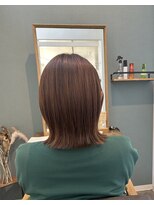 ライクバイコトナ 越谷(RIKE by kotona) ラインのそろったミディアムボブ