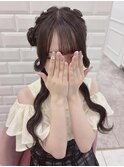 片耳ひつじヘア*まゆ